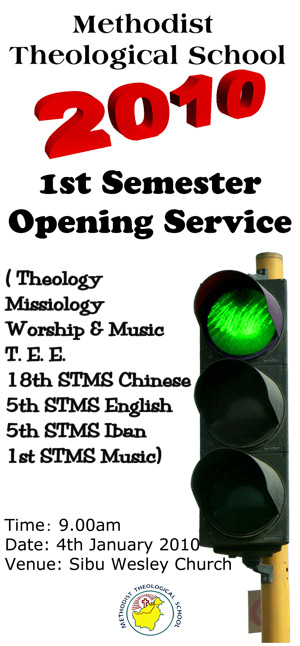 2010 1st Semester Opening Service Invitation