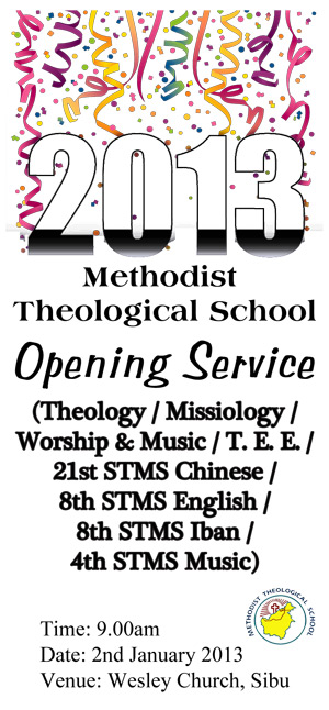 2013 Opening Service Invitation