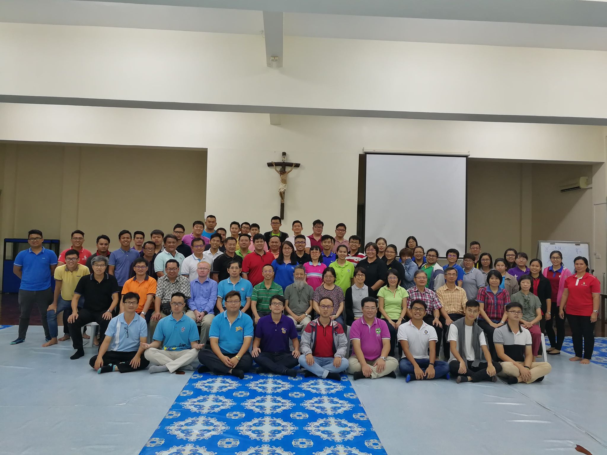 <strong>卫神静修营全体照 MTS Silent Retreat for lecturers and students group photo</strong>