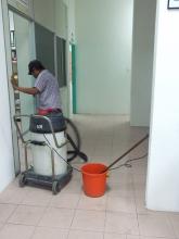 Cleaning the Floor