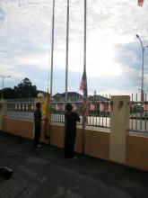 Raising the Flags | 升旗仪式